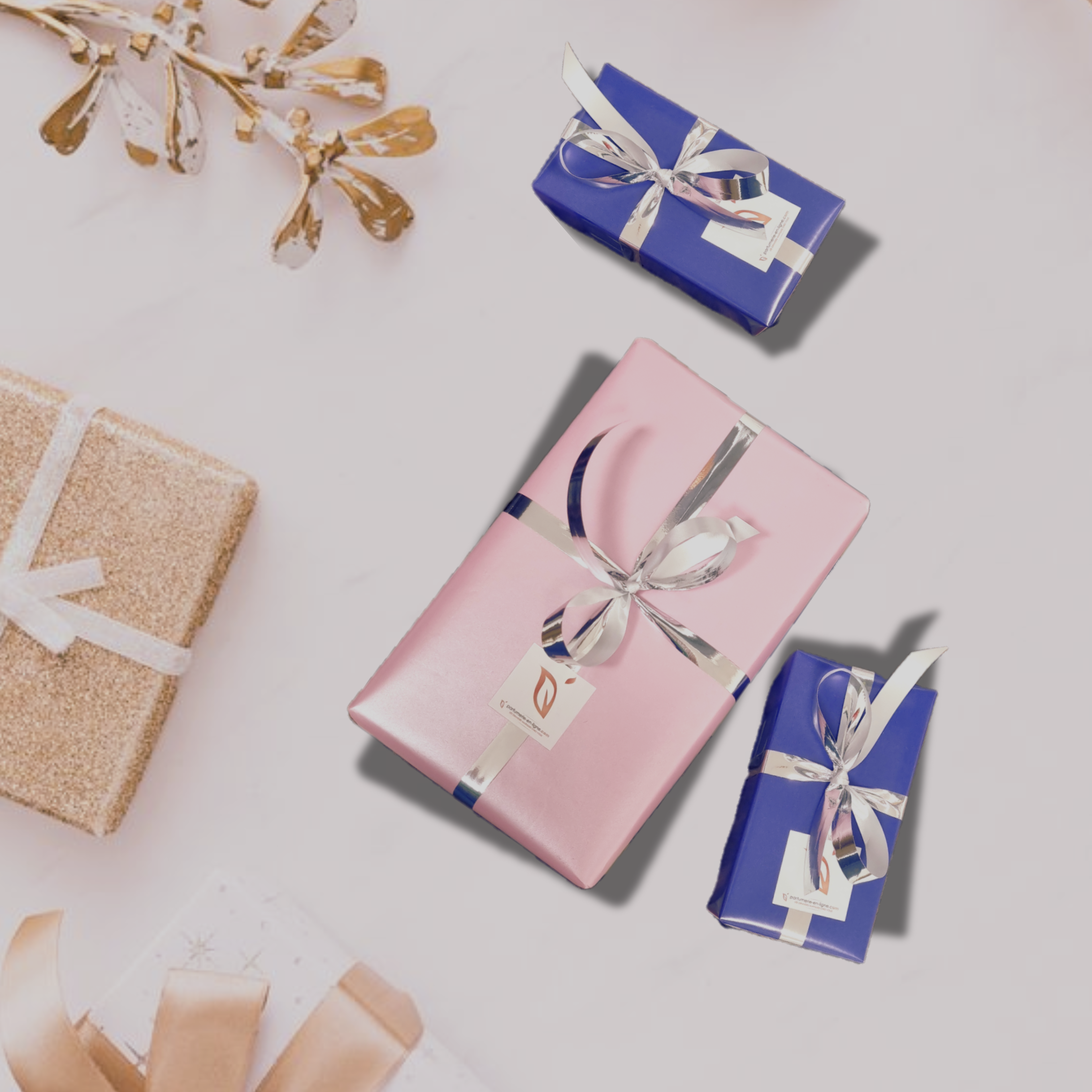 Nos emballages cadeaux réalisés à la main, gratuitement